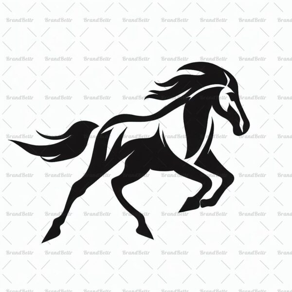Galoppierendes Pferd
